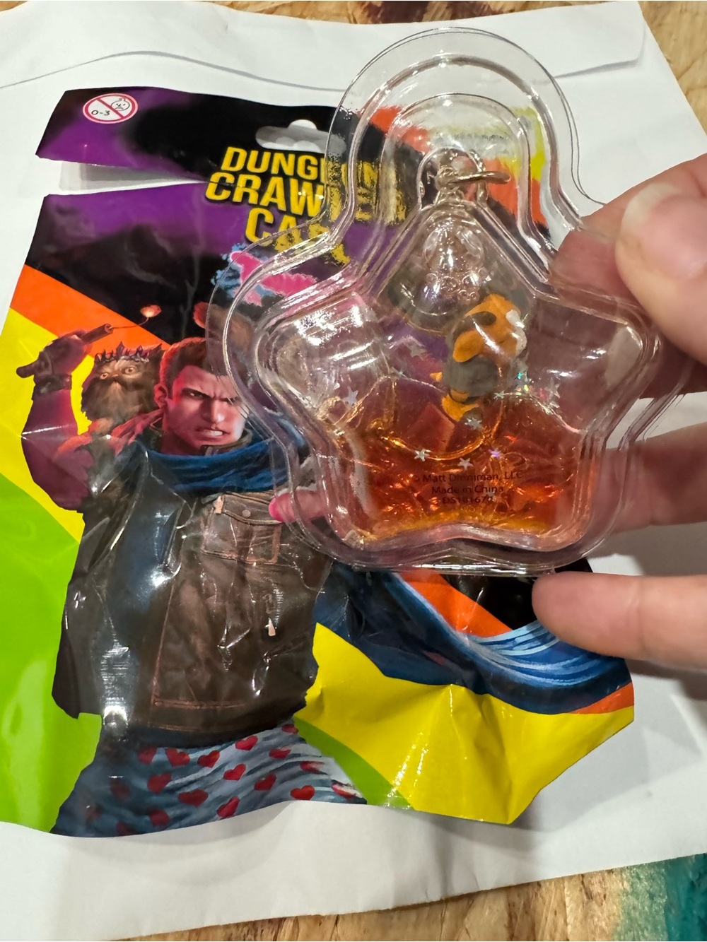 Dungeon Crawler Carl Tsunameez collectible keychain Prepotente